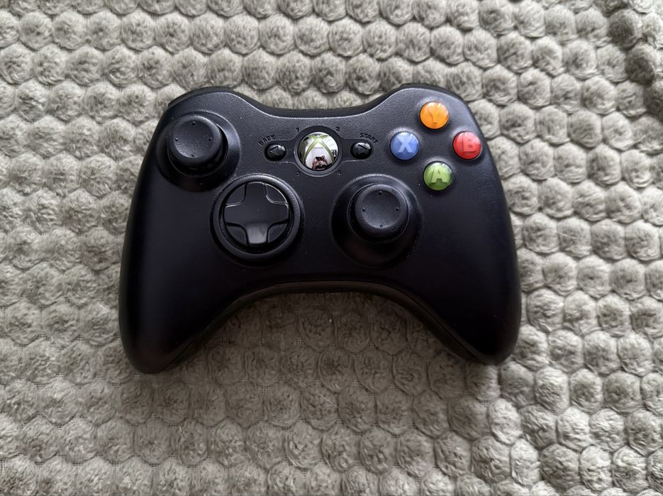 Kontroler Pad Xbox 360 Microsoft oryginalny niesprawny opis retro