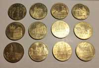 monety 2 zł miasta Polski zestaw 12 sztuk