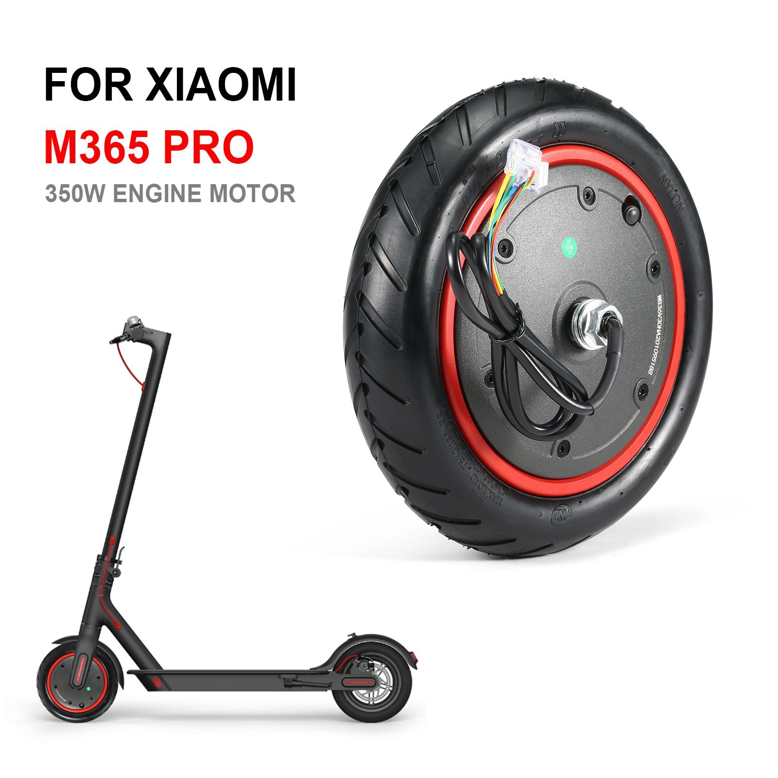 Мотор колесо для электросамоката Xiaomi M365, M365 Pro, M365 Pro 2 350