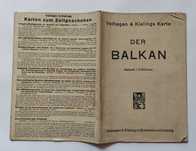 Bałkany niemiecka mapa z lat 40-tych