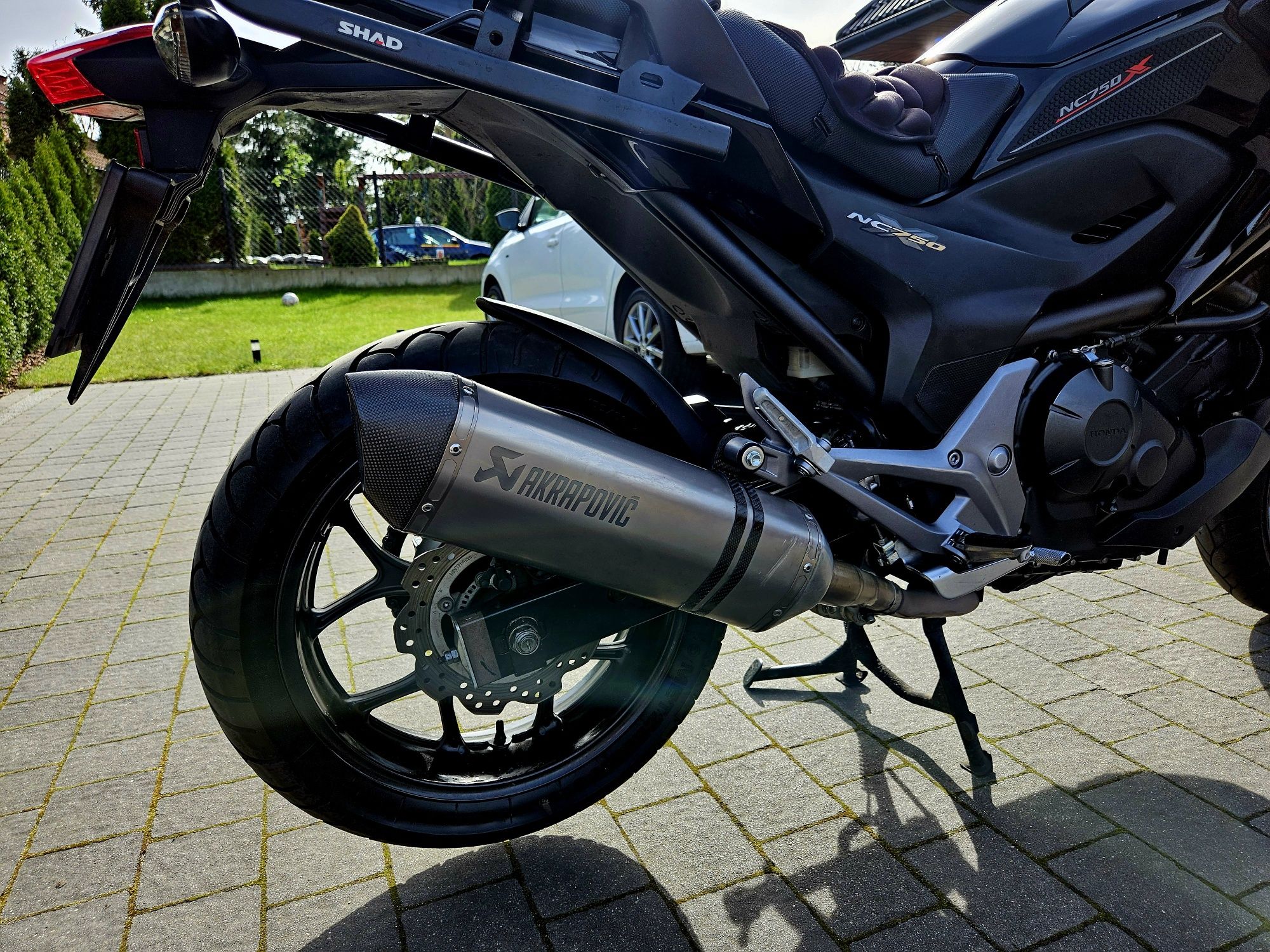Honda NC750X 2014 r. Akrapovic od motocyklisty
