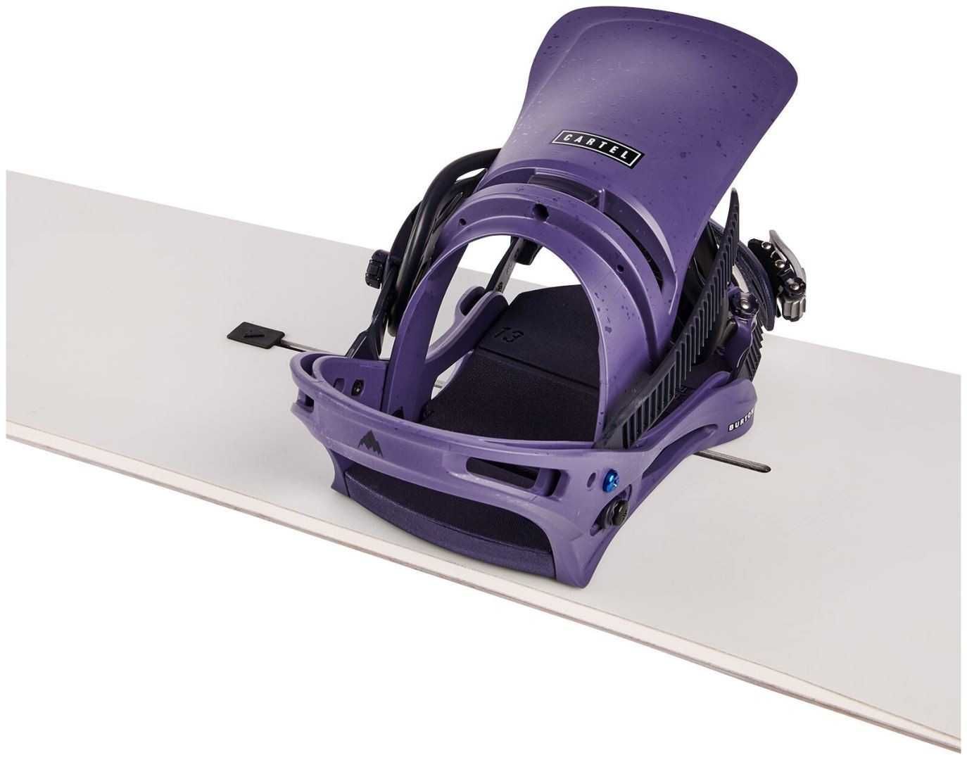 Wiązania snowboardowe Burton Cartel Reflex (violet halo)