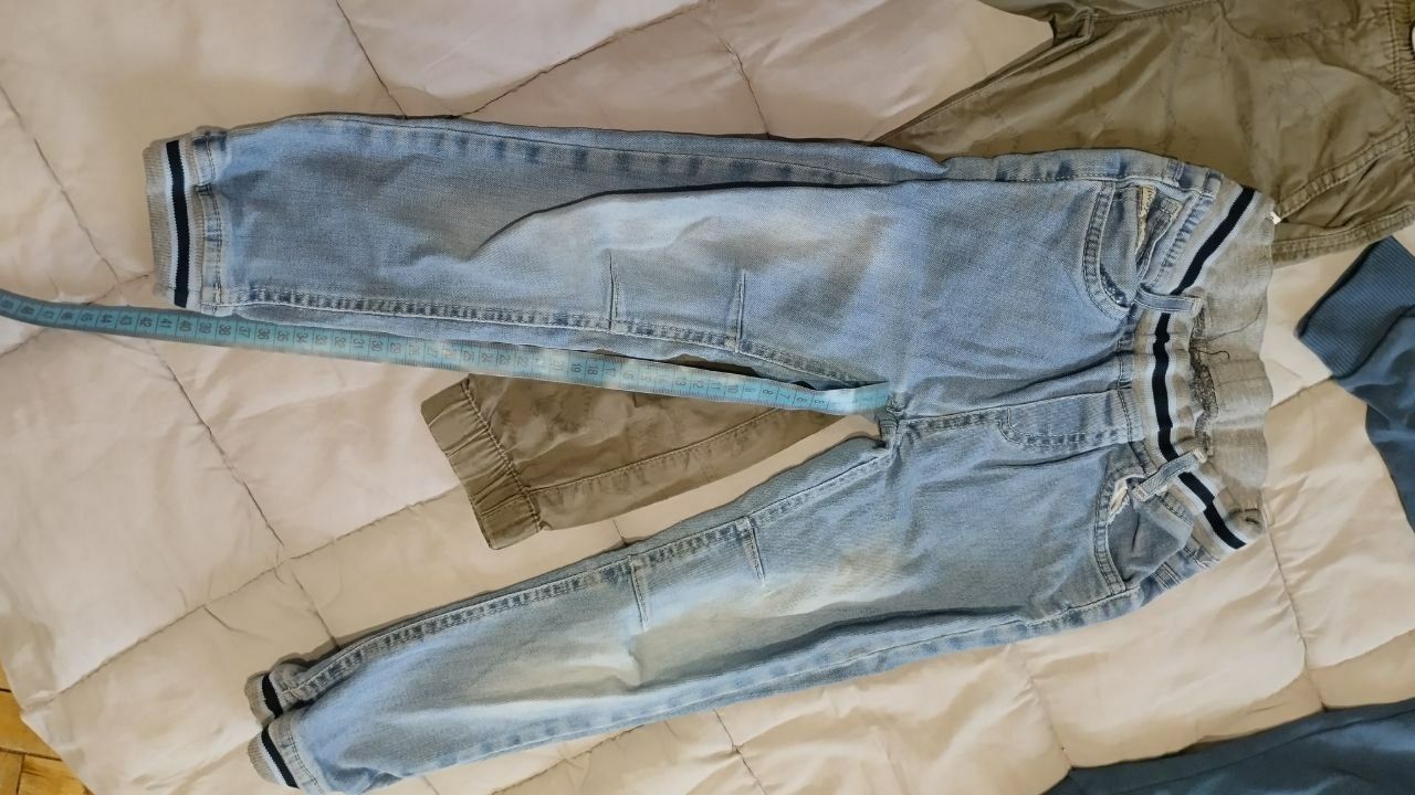 Пакет одягу для хлопчика 4-5 років 110-116 см. джинси, штани, кофта