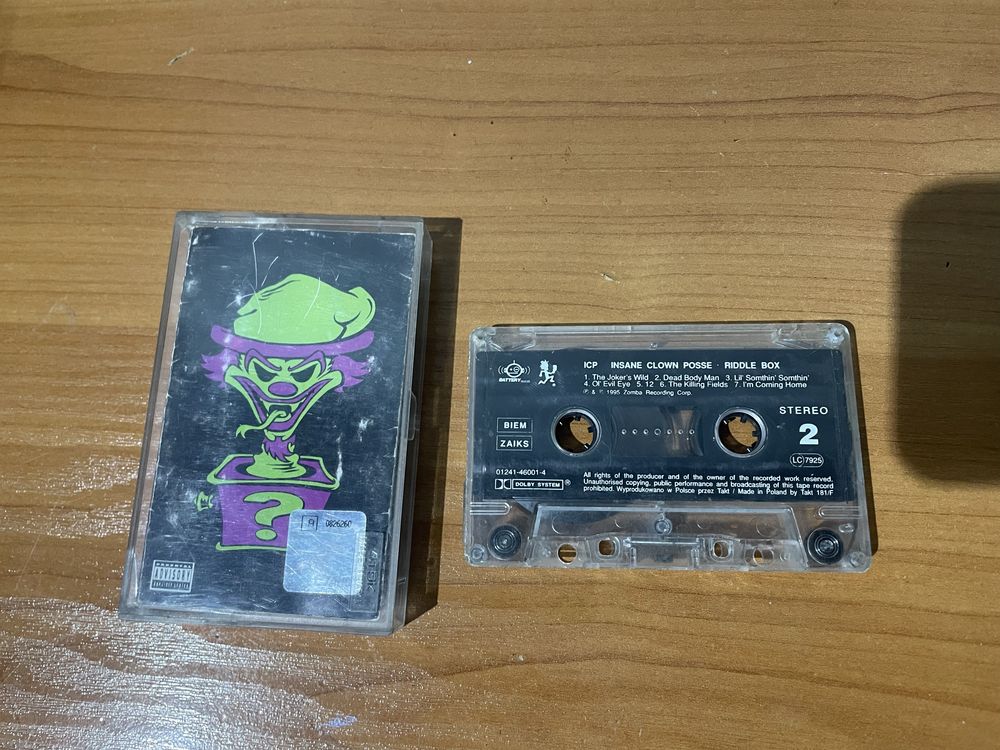 Insane clown posse riddle box kaseta
