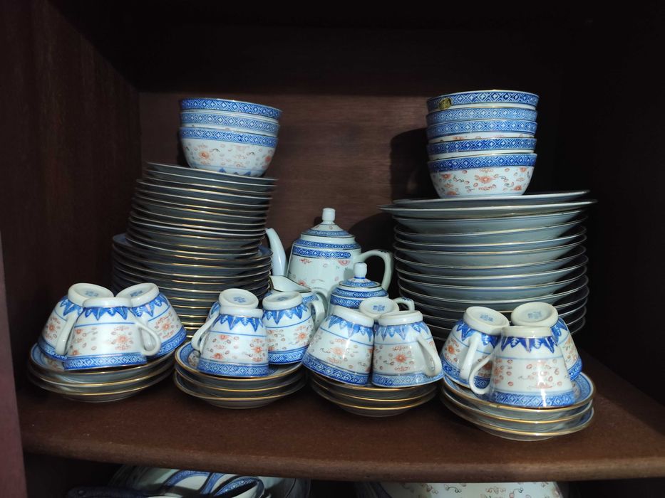 Loiça chinesa vintage bago de arroz