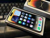 iPhone 14 Pro 128GB Złoty Gold 15 Full Zestaw Kondycja 100%