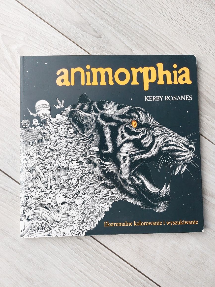 Animorphia ekstremalna kolorowanka, rysunek, malarstwo - NOWA