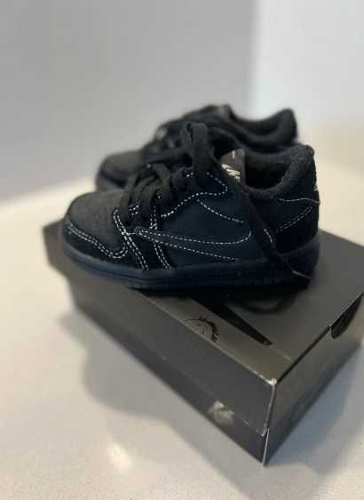 Jordan 1 Retro Low OG SP Travis Scott Black Phantom EU 41