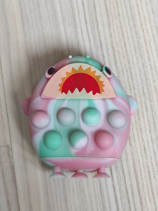 Попирка, pop it, поп іт, поп ит, антистрес Акула, 7см.