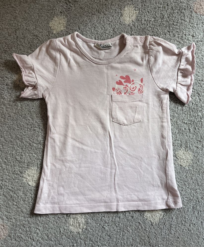 T-shirt y na lato, koszulka z krótkim rękawem, 2 sztuki, 86