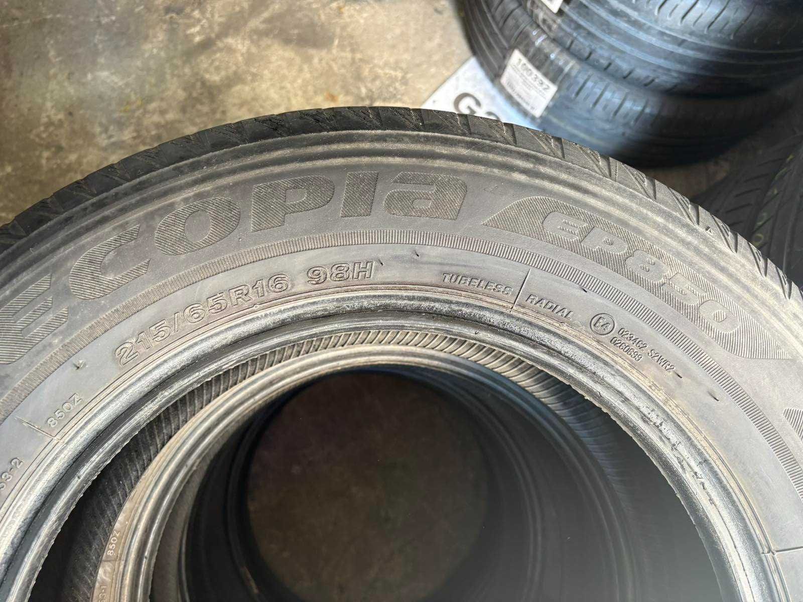 Шины 215/65 R16 Bridgestone комплект хорошая цена L4