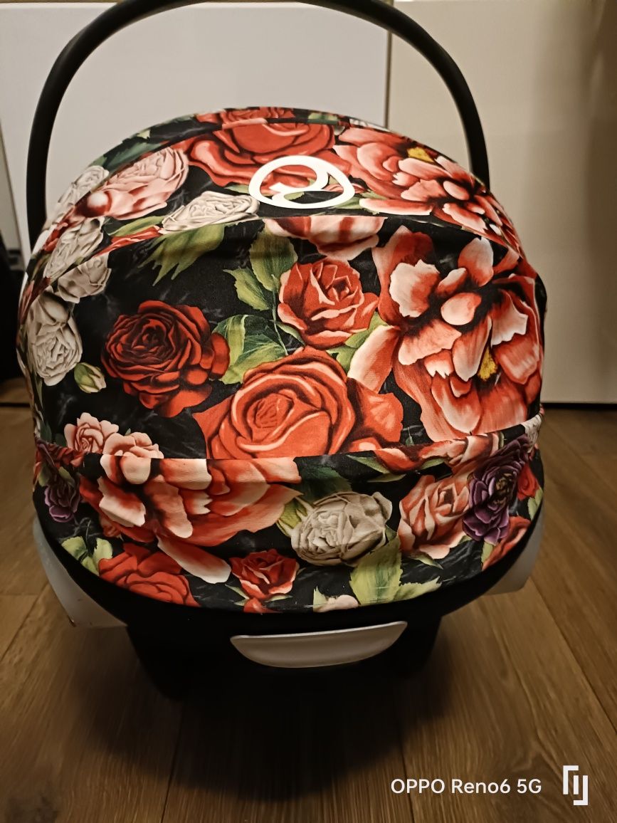 Fotelik/nosidełko Cybex cloud Z i-size blossom dark