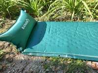 Каремат самонадувний 2,5см туристичний коврик з подушкою