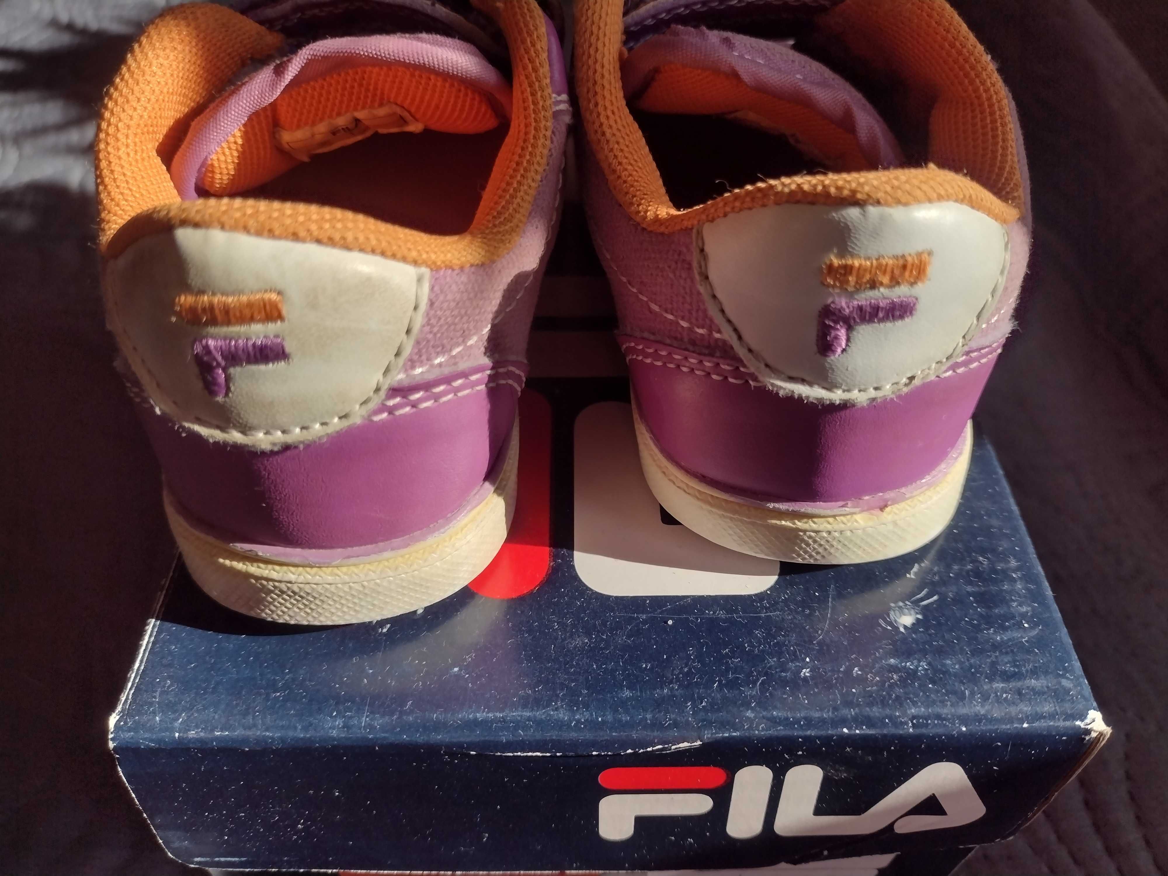 Fila buty trampki r. 22 fiolet