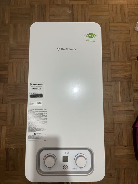 Esquentador Vulcano Click 2 ( 1 ano de uso, dentro da garantia)