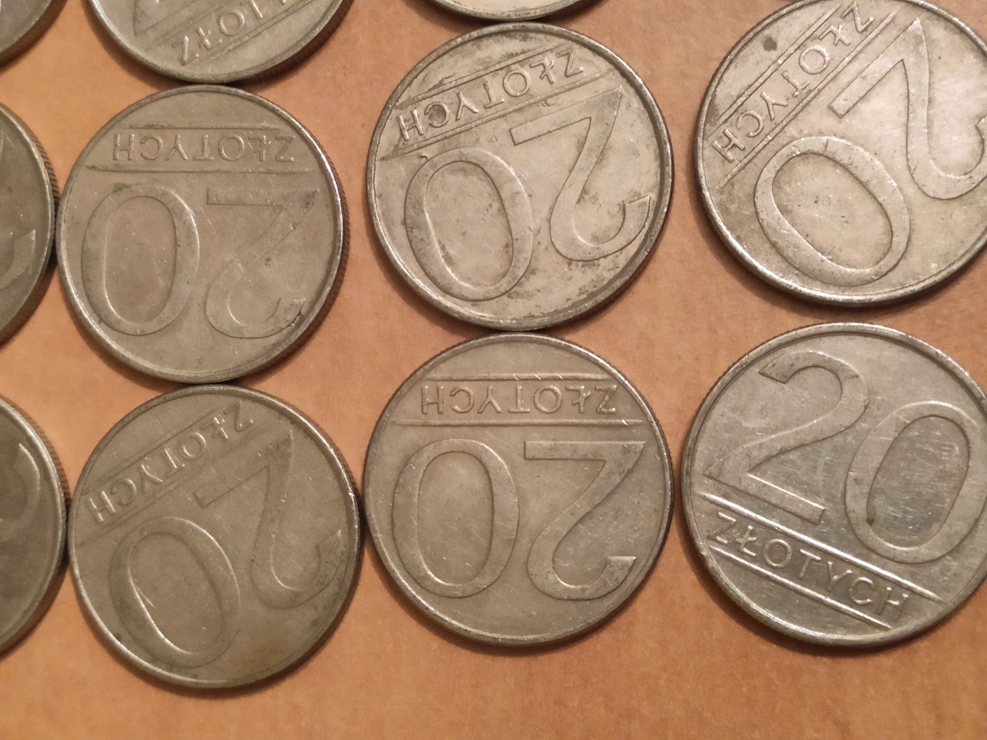 20 monet 20 złotych PRL '86 r