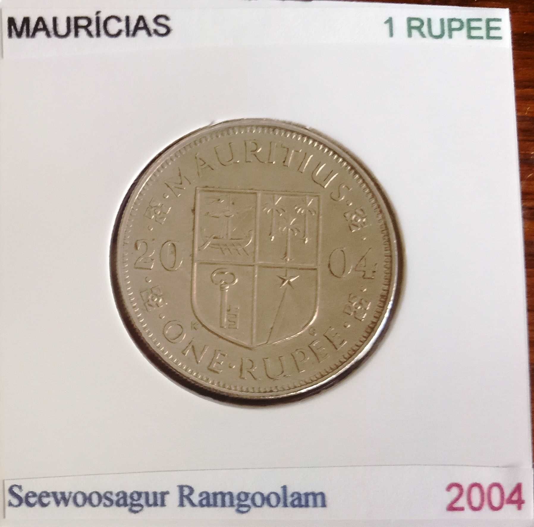 Maurícias ... ( Ilhas ) - - - - - Moedas