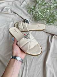 АКЦІЯ! Жіночі шльопанці Prada Slides ‘Beige’ (36-41 р)