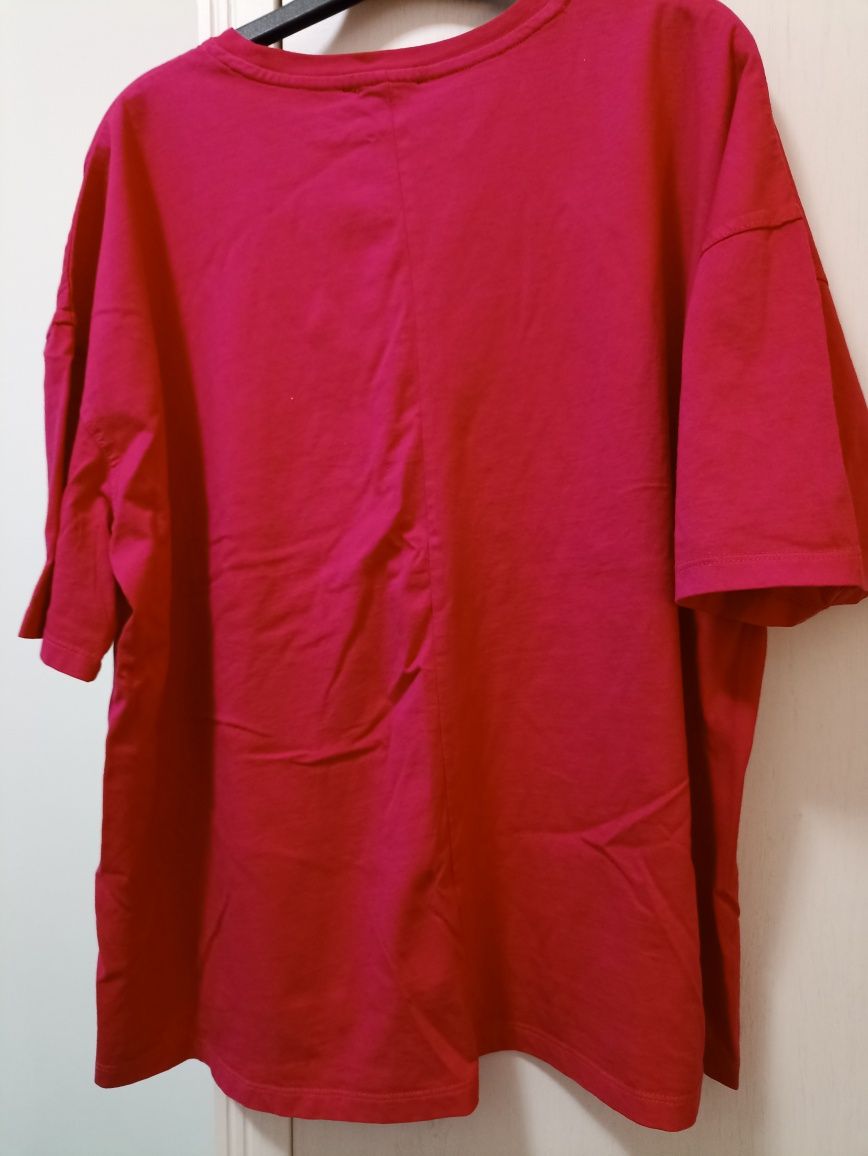T shirt Over size Nova com etiqueta Parfois Uni