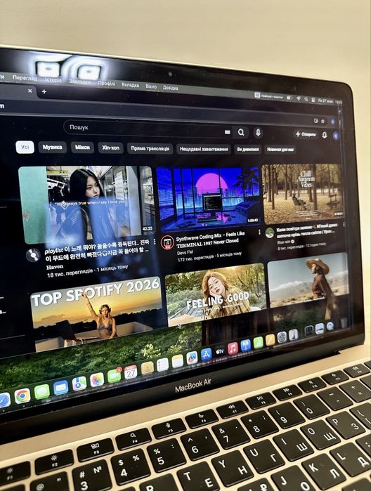 Apple Macbook Air 2020 M1 8gb/256gb повний комплект