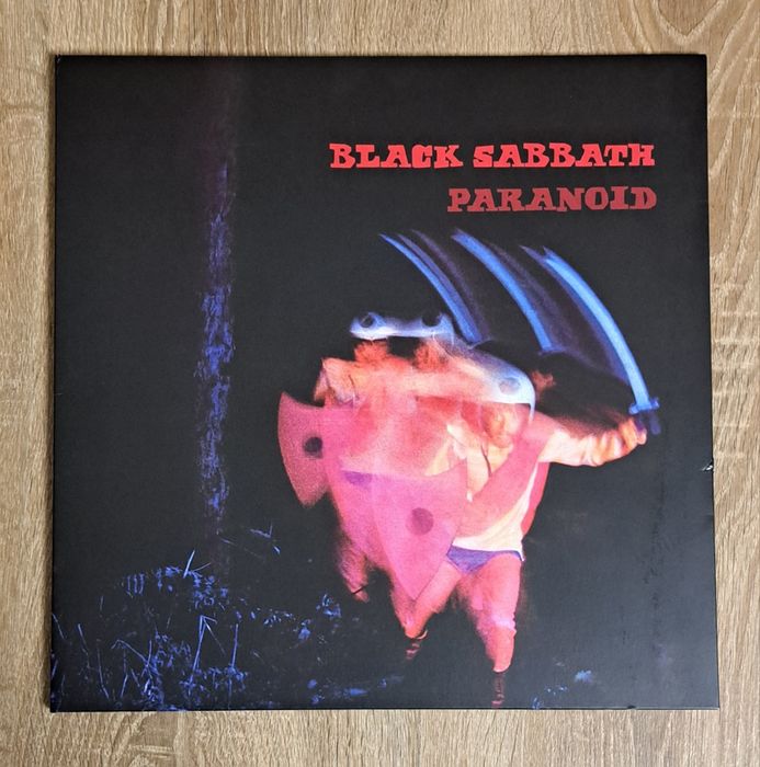 Black Sabbath - Paranoid - RSD 2024 Red and Black Splatter VINYL WINYL