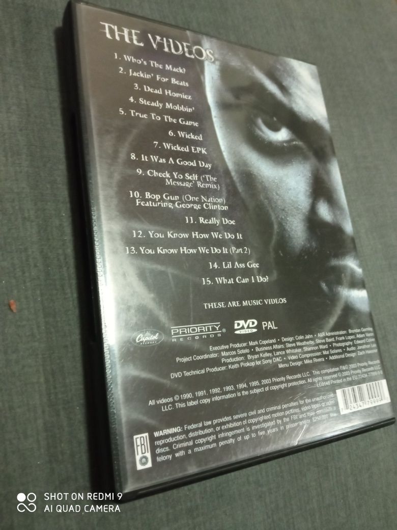 Ice Cube The Videos volume 1 DVD