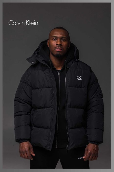 Куртка чоловіча зимова Calvin Klein С50 зимняя, зимний пуховик 2026 L