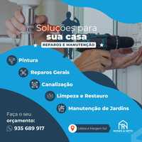 Top Reparos e Faz-Tudo na Margem Sul e Lisboa! Serviço de Confiança!