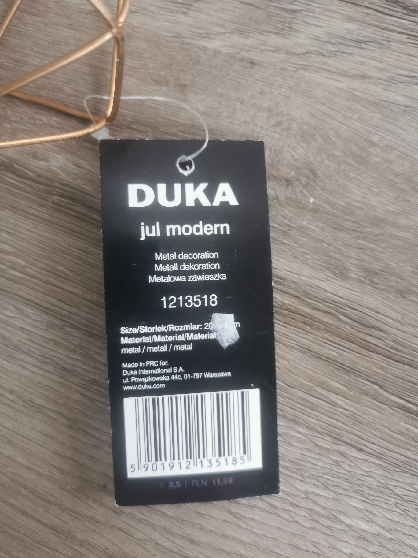 Nowe dekoracyjne zawieszki Duka