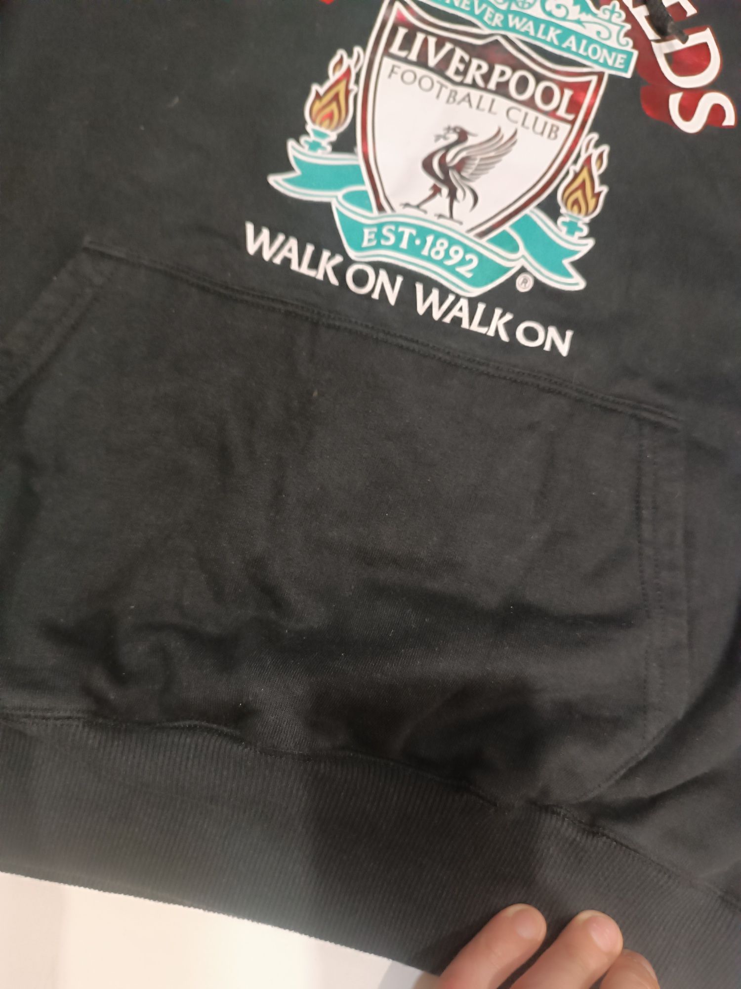 Liverpool bluza kibica roz,50/L piłka nożna kluby bluza angielska liga