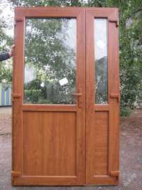 Drzwi PCV Złoty Dąb 125 X 210 sklepowe GDAŃSK