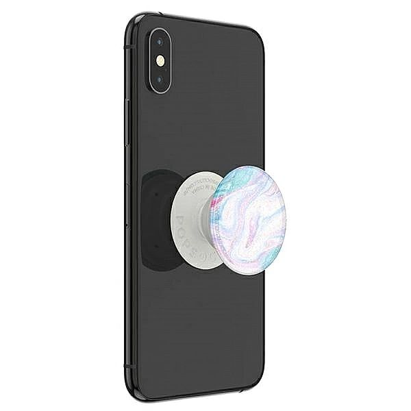 Uchwyt Popsockets 2 Glitter Soft Swirls i podstawka do telefonu
