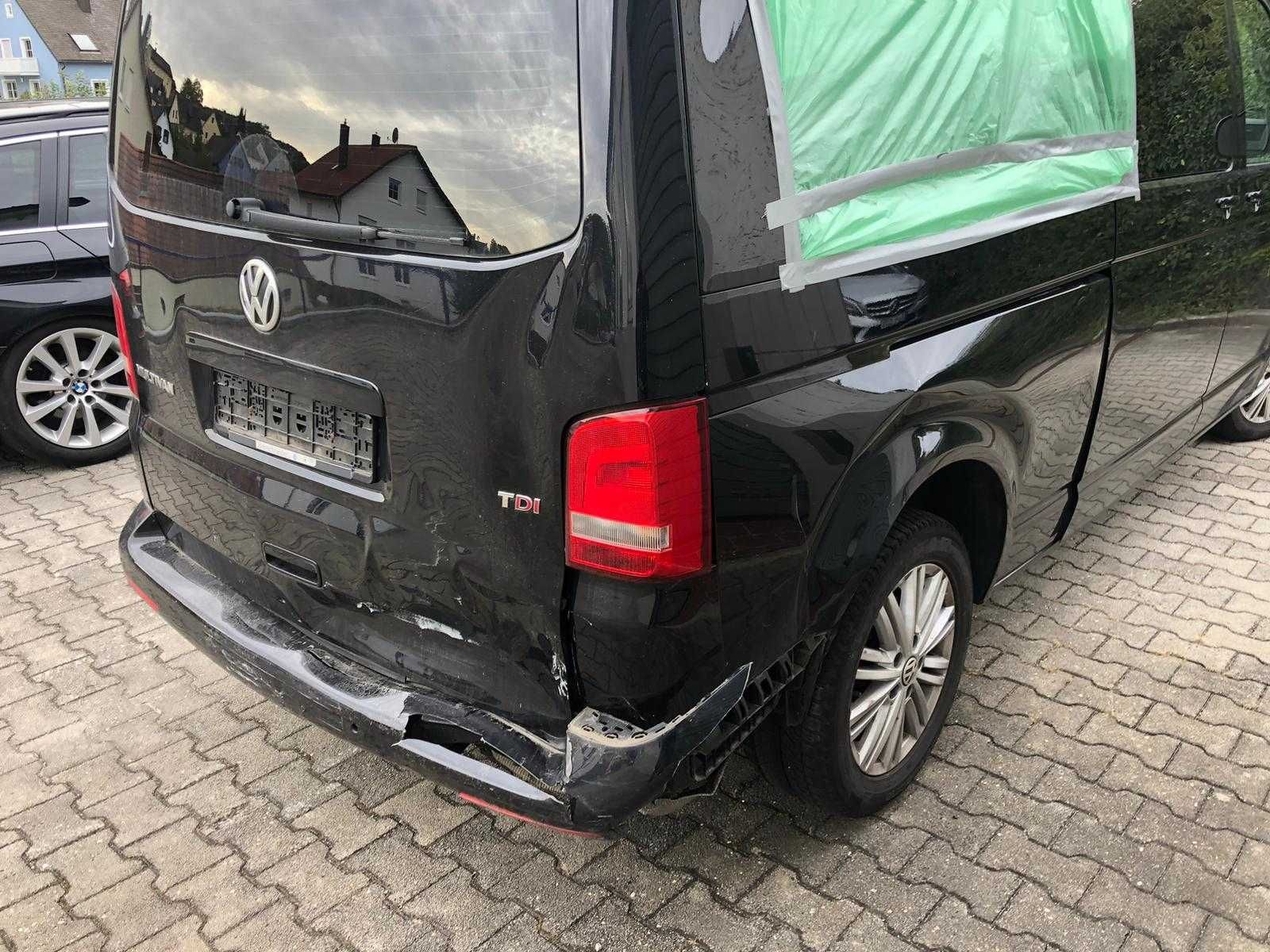 Volkswagen Multivan Long 2.0 TDi  DSG  Okazja  Uszkodzony 14/15r