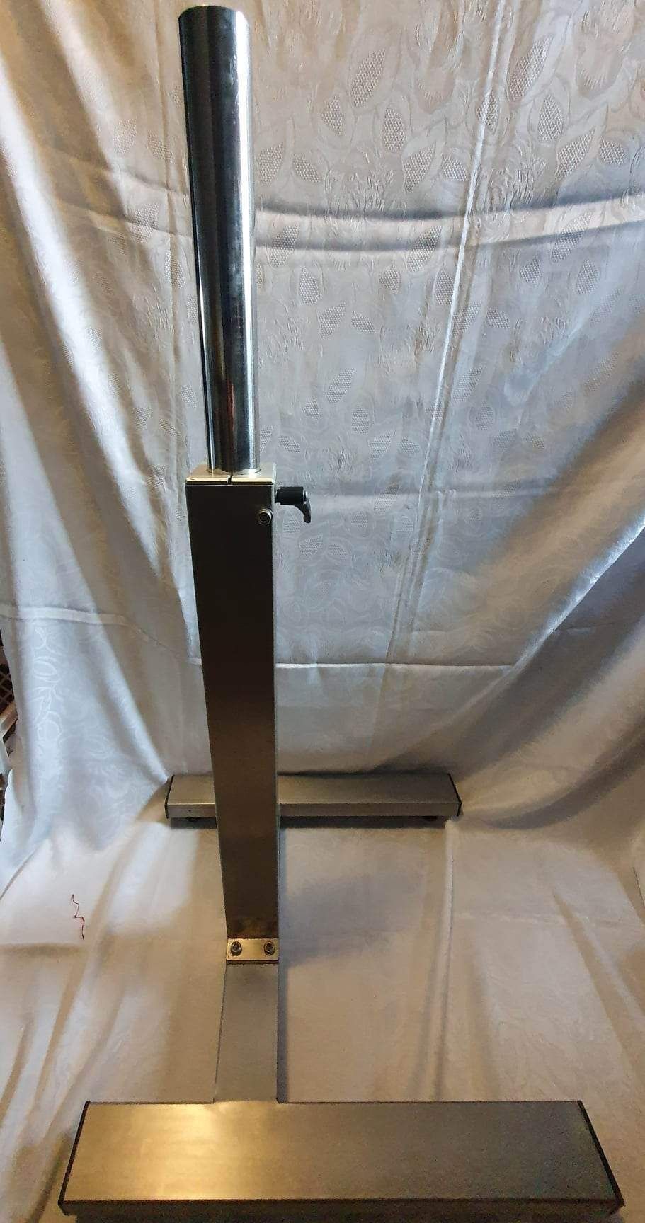 Statyw do etykieciarki linia produkcyjna  stojak mocny masywny metal
