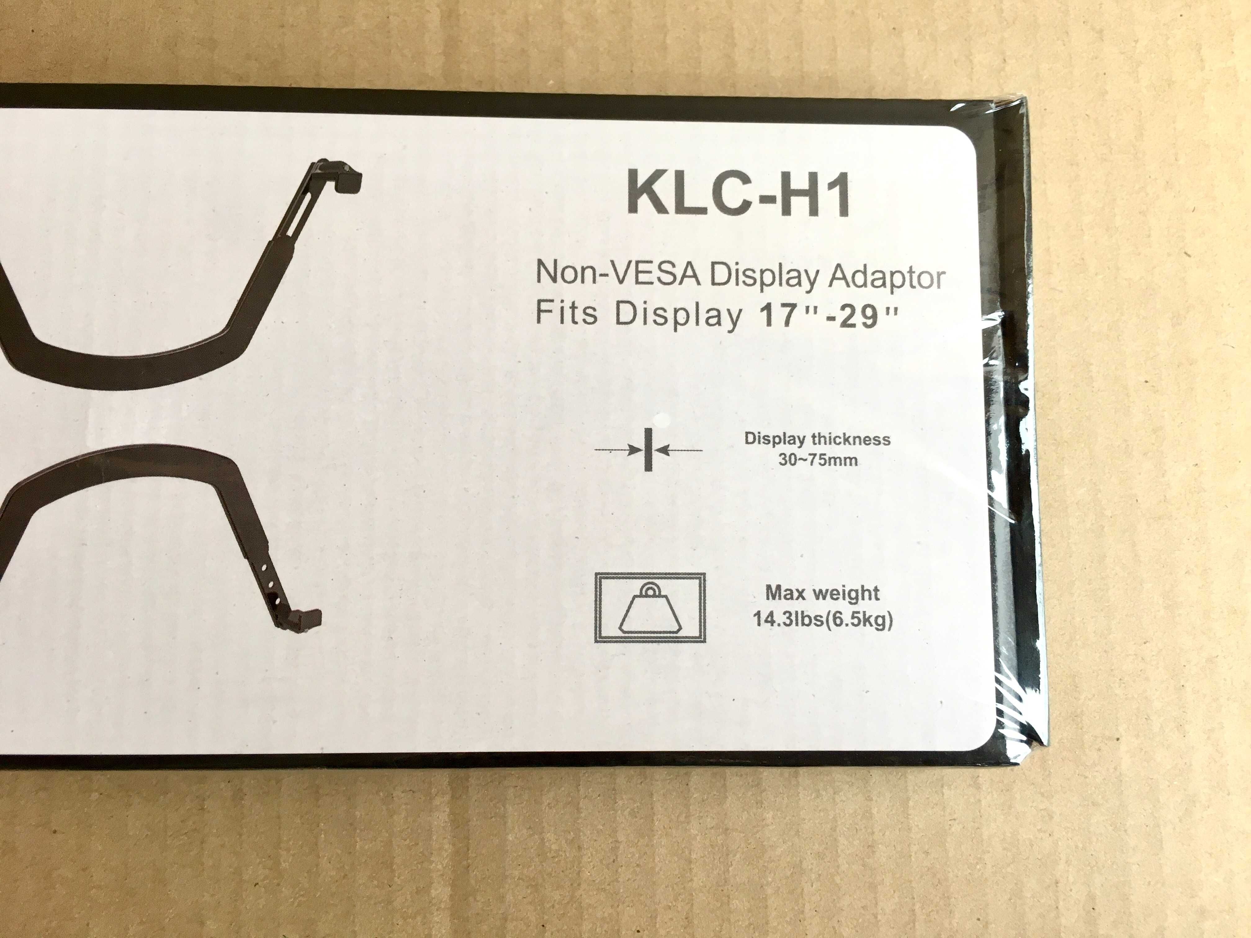 Адаптер для монитора без VESA крепления KALOC KLC-H1 17-29"