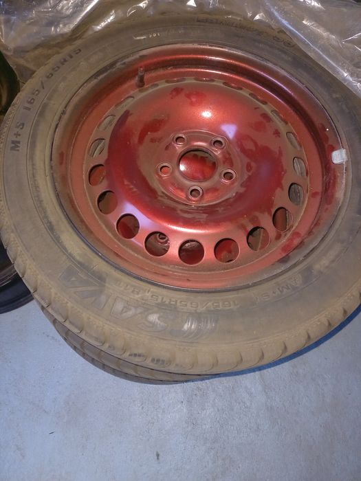 Kola felgi R15 5x100 opony 165/65