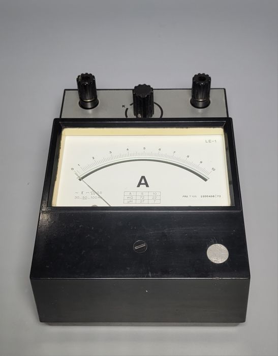 Amperomierz z 1970 roku