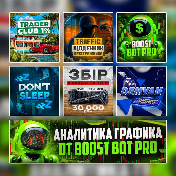 ДИЗАЙН: Прев’ю, Презентації, Оформлення, Креативи