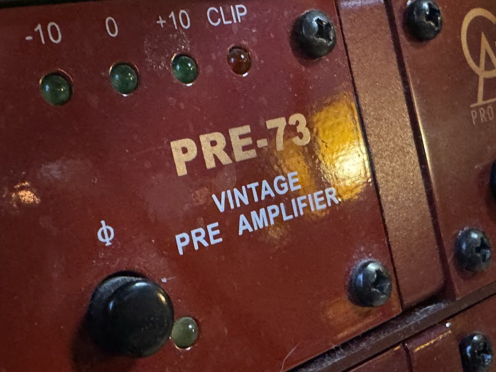 Preamp przedwzmacniacz mikrofonowy Golden Age Project Pre 73 MKI