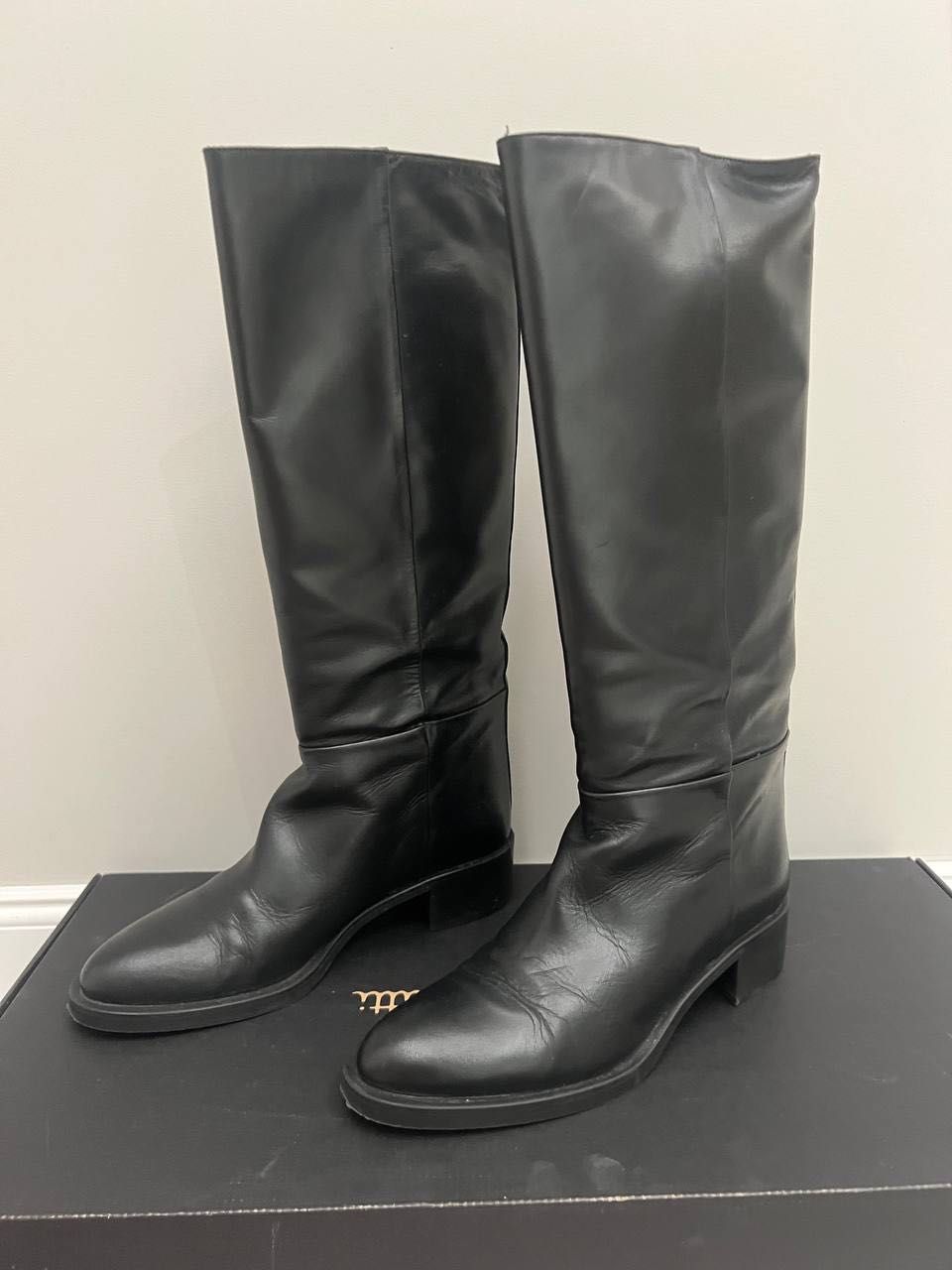 Сапоги «Massimo dutti”