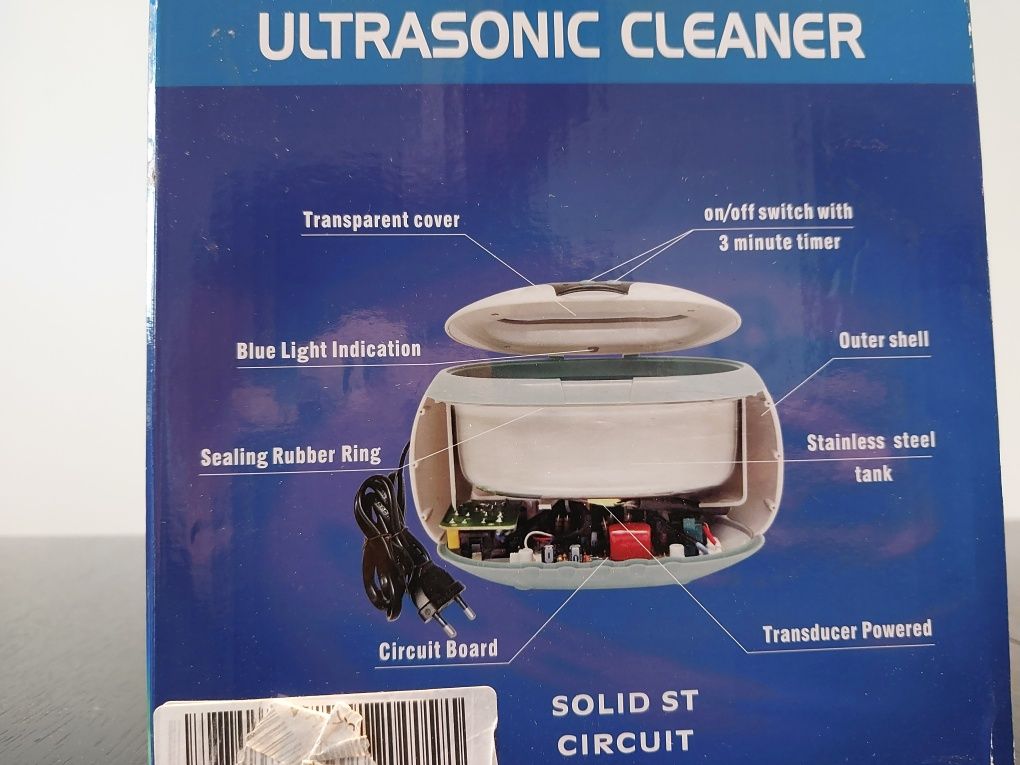 Myjka ultradźwiękowa VLOXO 00 0,6 l