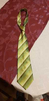 Krawat męski zielony