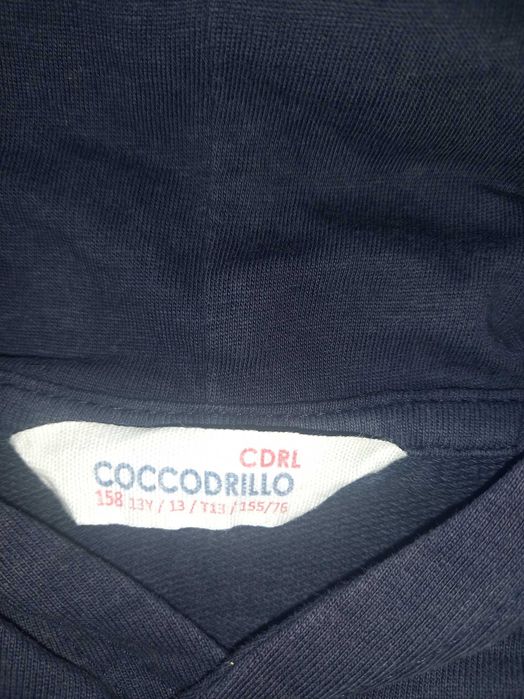 Bluza Coccodrillo 158 cm chłopięca granatowa
