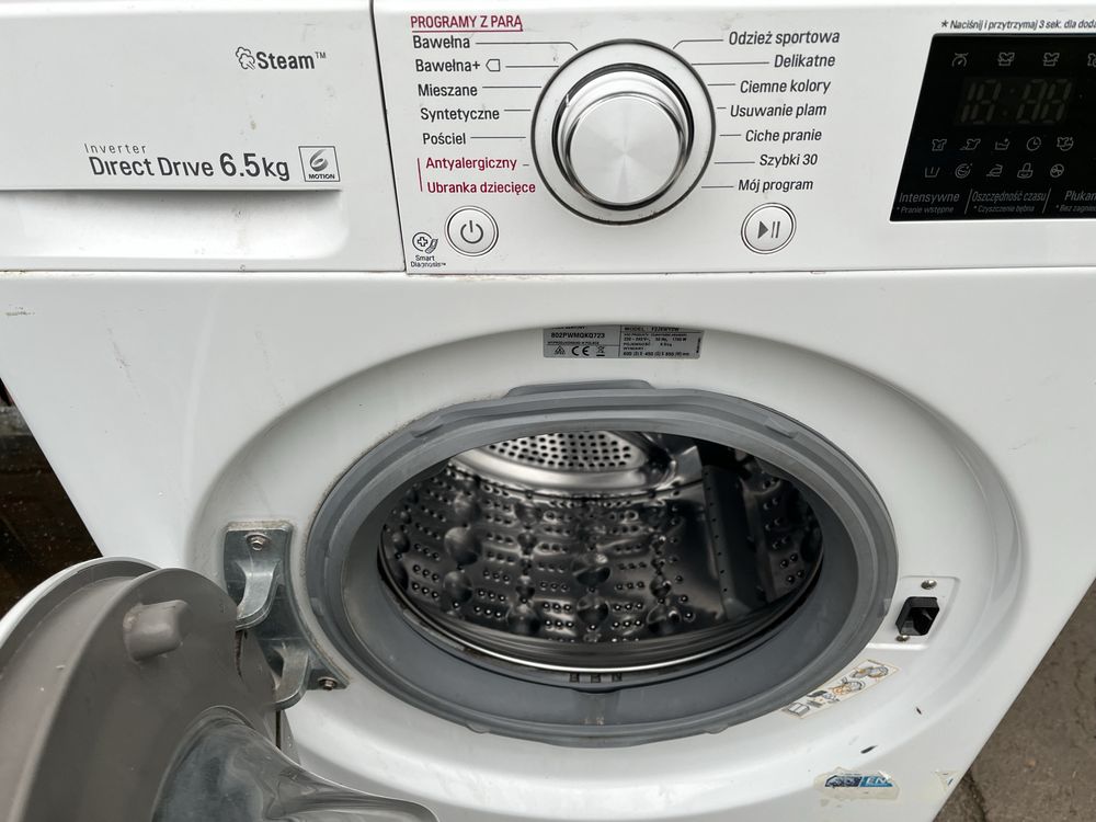 Pralka para LG 7kg slim 45cm silnik inwerter A+++ gwarancja dowóz