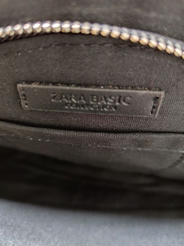 Zara mała torebka do ręki w stylu boho