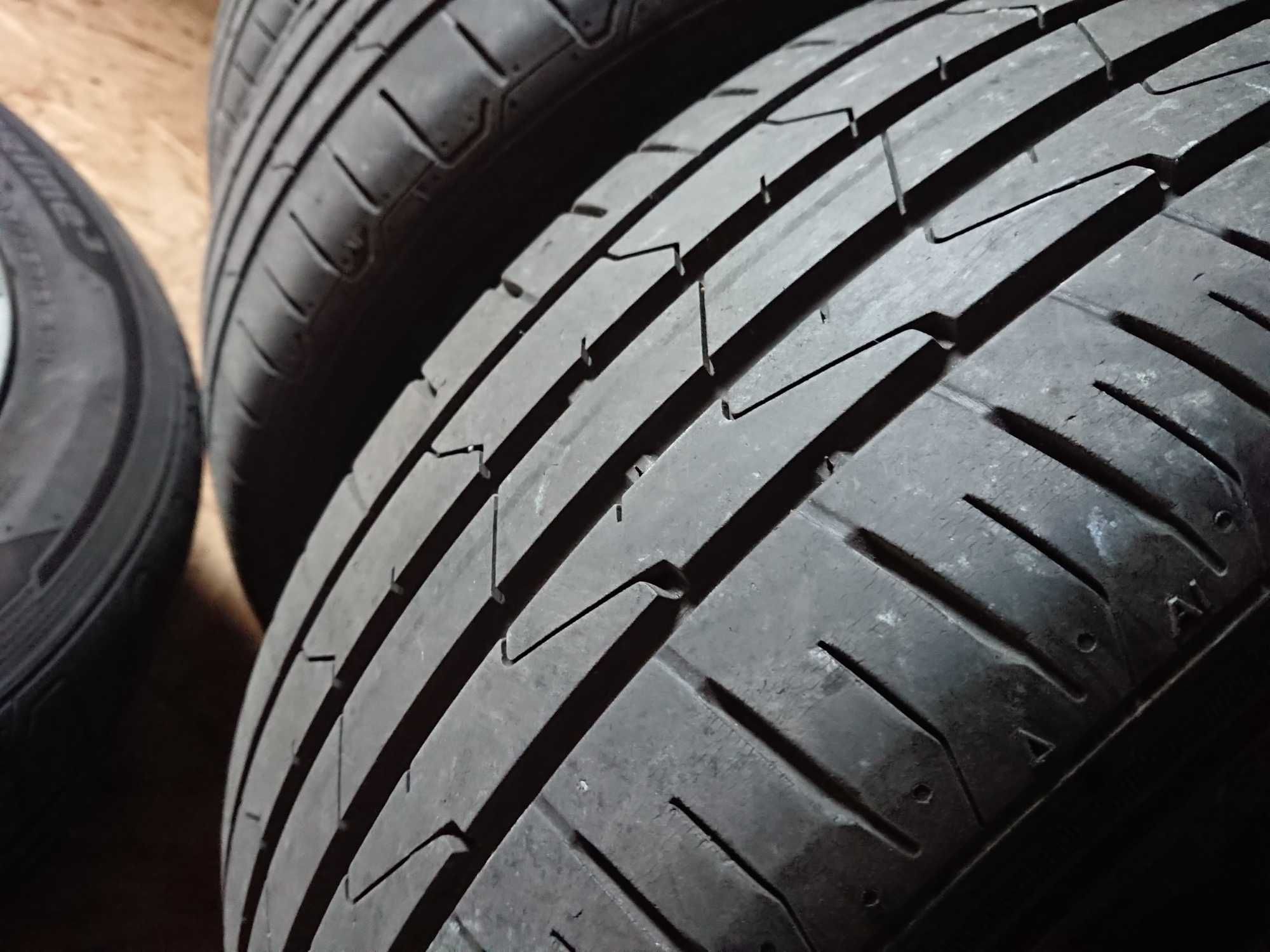 4 opony Hankook Ventus 195/55 R15 z felgami stalowymi