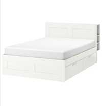 Łóżko Ikea Brimnes 160x200 białe