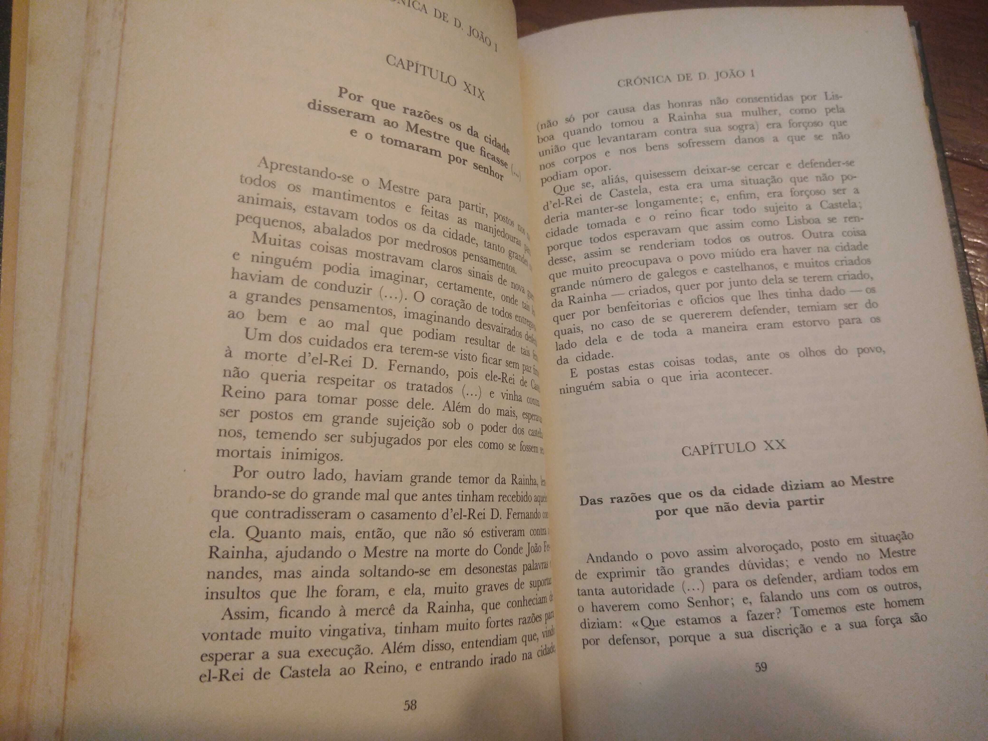 Fernão Lopes - Crónica de D. João I (selecção), Tomo I