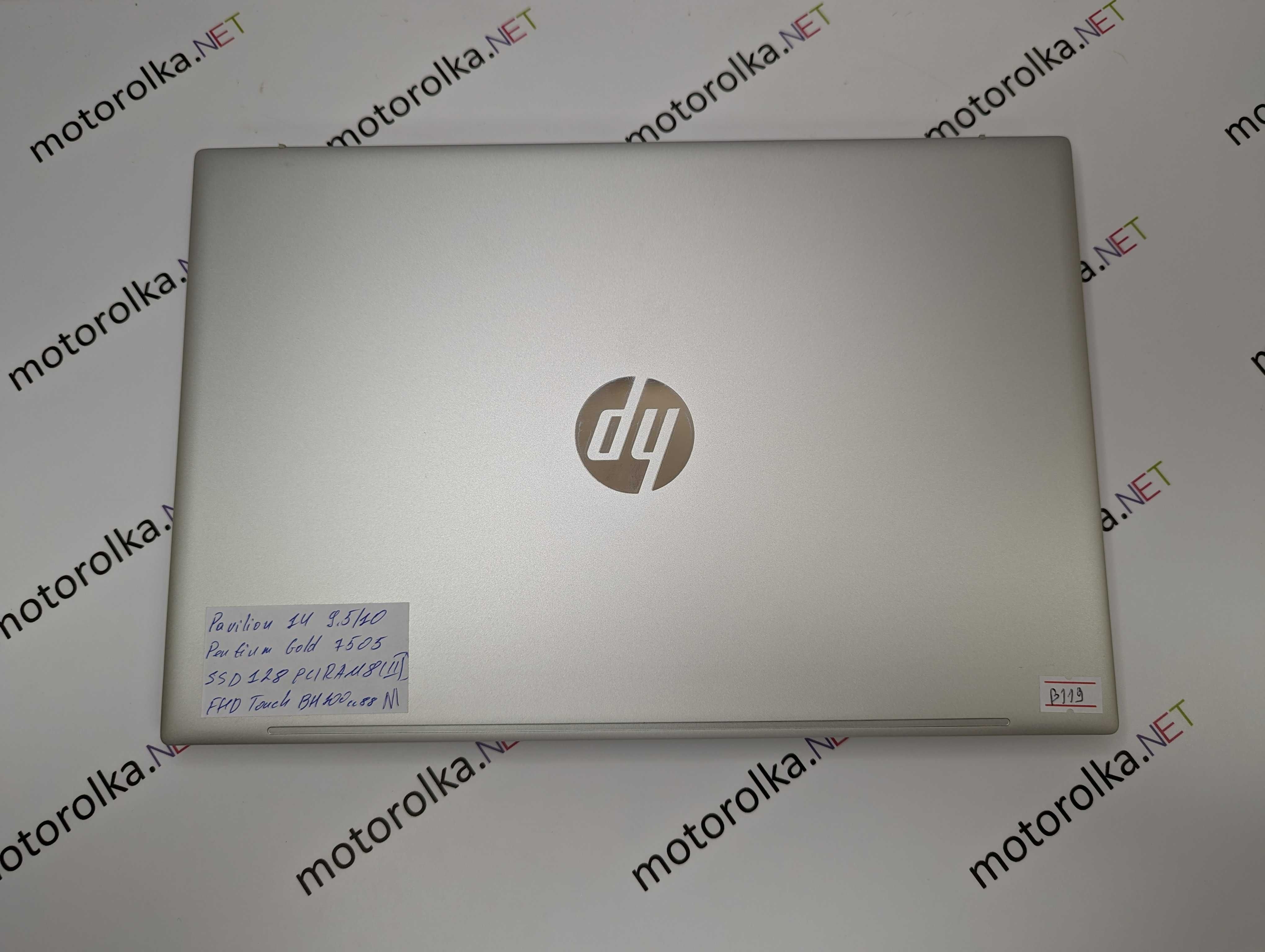 HP Pavilion 14-dv0603sa 14" FullHD/Pentium gold 7505/8 RAM/128 SSD