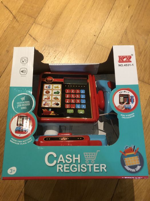 Kasa sklepowa zabawka dla dzieci
